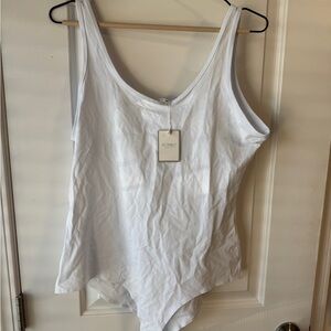 White Tank Bodysuit